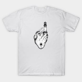 The lighthouse heart T-Shirt